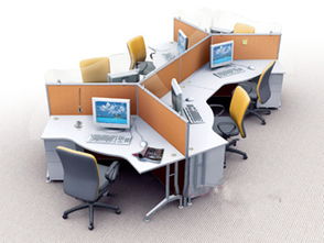 上海黄浦区办公家具定制 不规则时尚屏风办公桌的价格、厂家与图片指南